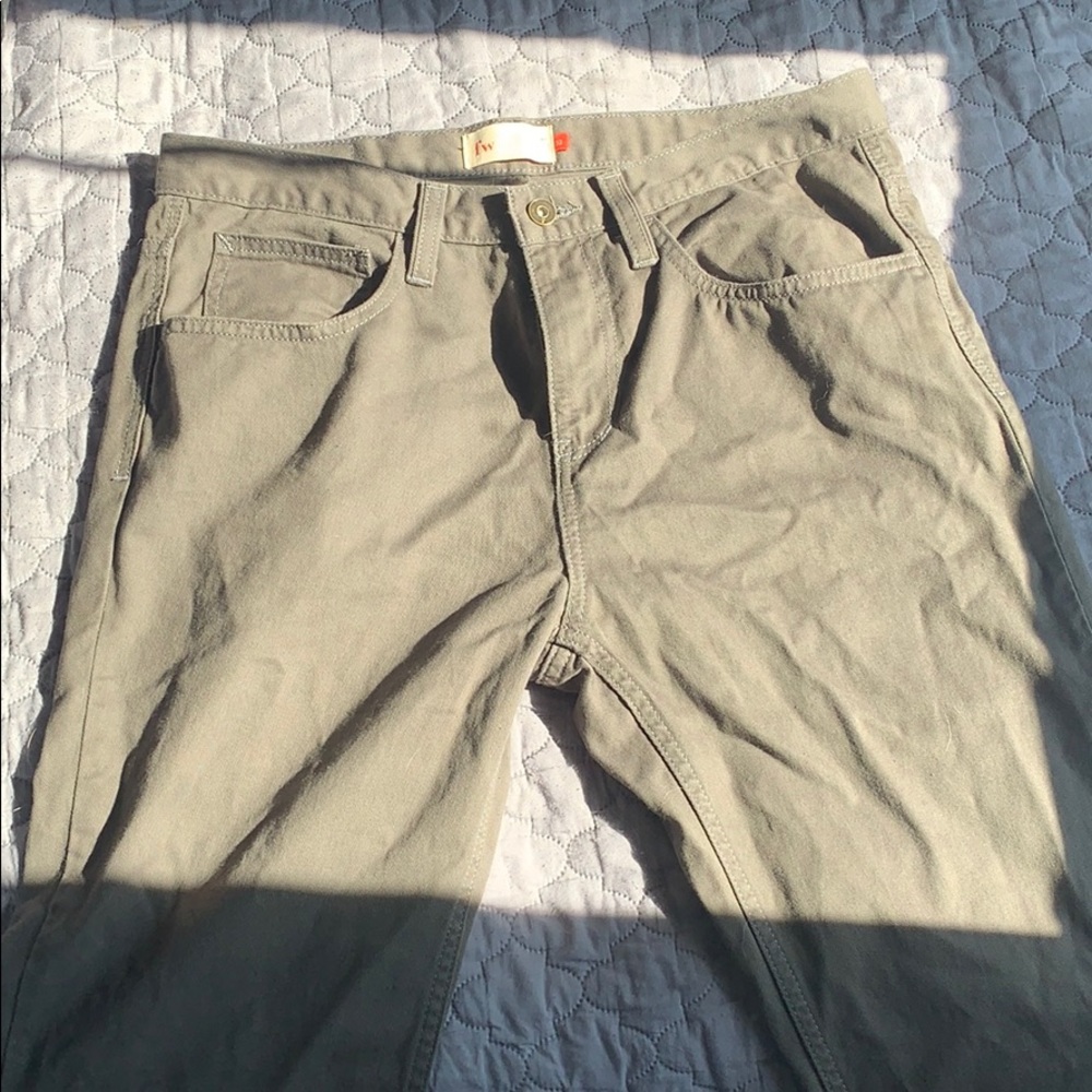 NOWT dark grey freeworld pants